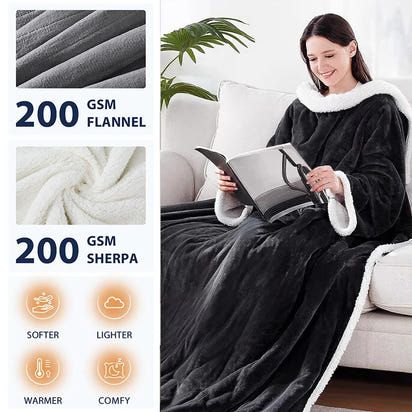 UltraSoftt Wearable Heated Blanket