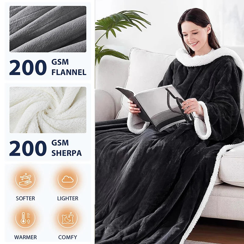 UltraSoftt Wearable Heated Blanket