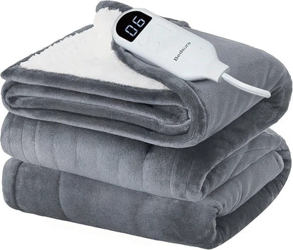 UltraSoftt Heated Flannel Blanket