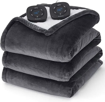 UltraSoftt Heated Flannel Blanket